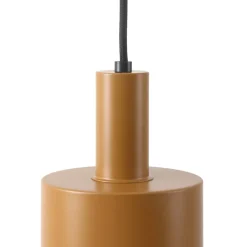 Lindby hengelampe Ovelia, brun/kaffe/beige, 3 lyskilder, E27