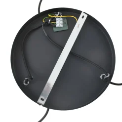 Lindby hengelampe Ovelia, brun/kaffe/beige, 3 lyskilder, E27