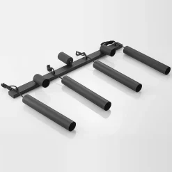 Lindby hengelampe Sanad, 100 cm, 7 lyskilder, svart, GU10