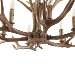 Lindby hengelampe Tejask, Ø 102 cm, 6 lyskilder, gevir, E14