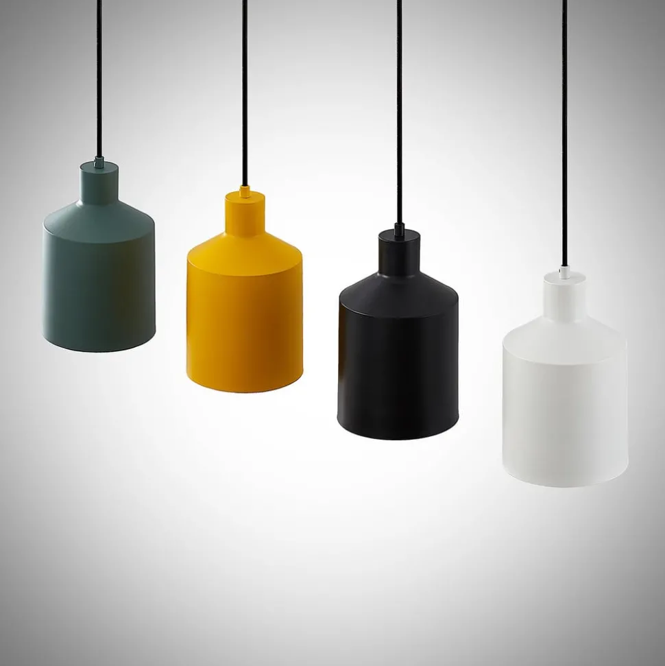 Lindby hengelampe Tirane, fargerik, metall, lengde 94 cm, E27