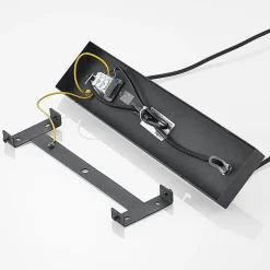 Lindby hengelampe Trebale, E27, Ø 28 cm, 3 lyskilder, tre