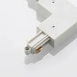 Lindby hjørnekontakt Linaro, hvit, 1-fase system