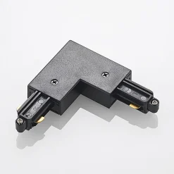 Lindby hjørnekontakt Linaro, svart, 1-fase system