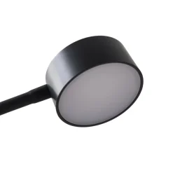 Lindby LED-gulvlampe Maori, 140 cm, svart, CCT, dimbar