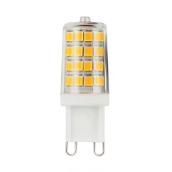 Lindby LED-stiftpære, G9, 3 W, klar, 3000 K, 330 lm