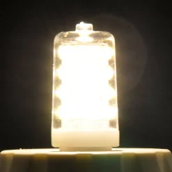 Lindby LED-stiftpære, G9, 3 W, klar, 3000 K, 330 lm