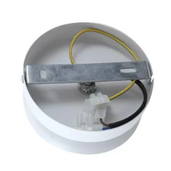 Lindby Meriala taklampe, hvit, glass Ø 25 cm