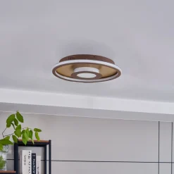 Lindby Pekela LED-taklampe, rund, 43 cm