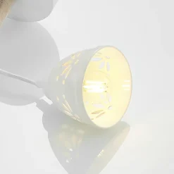 Lindby Pimana vegglampe med keramikkskjerm