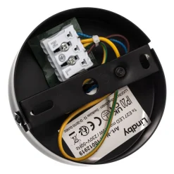 Lindby taklampe Soula, Ø 26 cm, beige, plast, E27