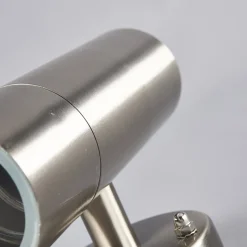 Lindby utendørs vegglampe Hakan, opp/ned, stål, IP44, GU10