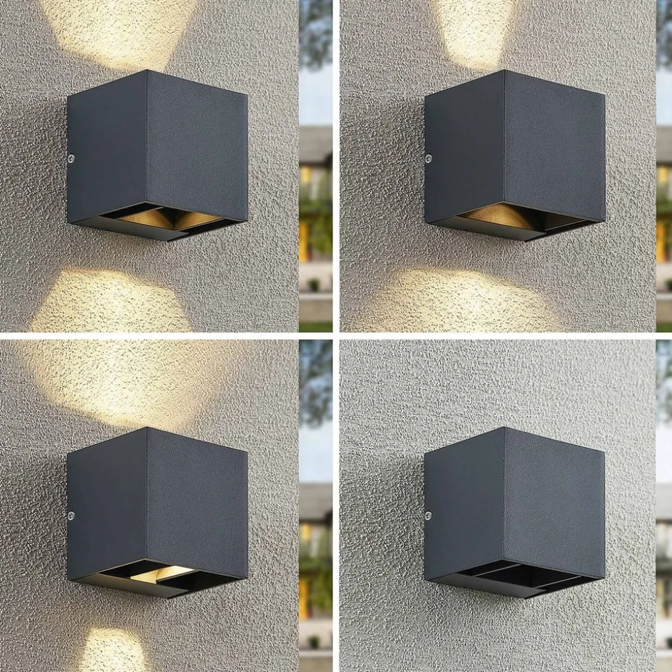 Lindby Zavier LED utendørs vegglampe