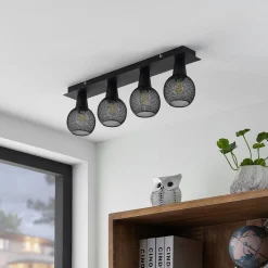 Lindby Zerda taklampe, gitter, 4 lyskilder