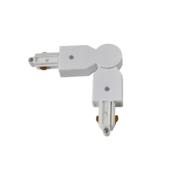 Lindby-kontakt Linaro, hvit, justerbar, 1-fase