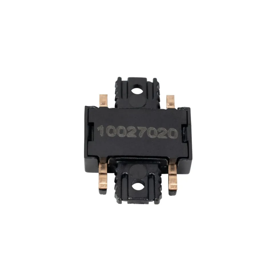 Lindby-kontakt Lumaro, 180°, svart, plast, sett med 2 stk