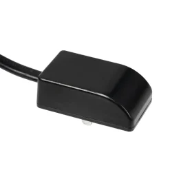 Lindby-kontakt Lumaro, kabellengde 54 cm, svart, PVC