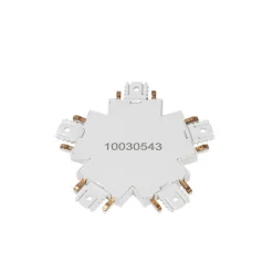 Lindby-kontakt Lumaro, 5-veis, hvit, plast