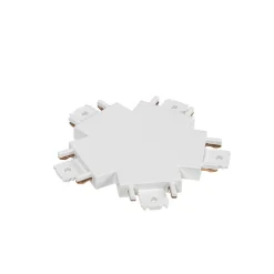 Lindby-kontakt Lumaro, 5-veis, hvit, plast