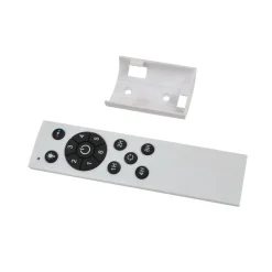 Lindy LED-takvifte Oras, svart, likestrøm, stillegående, 107 cm