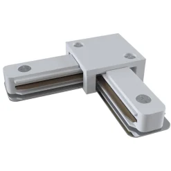 L-koblingsskinne, 1-fase skinne, hvit