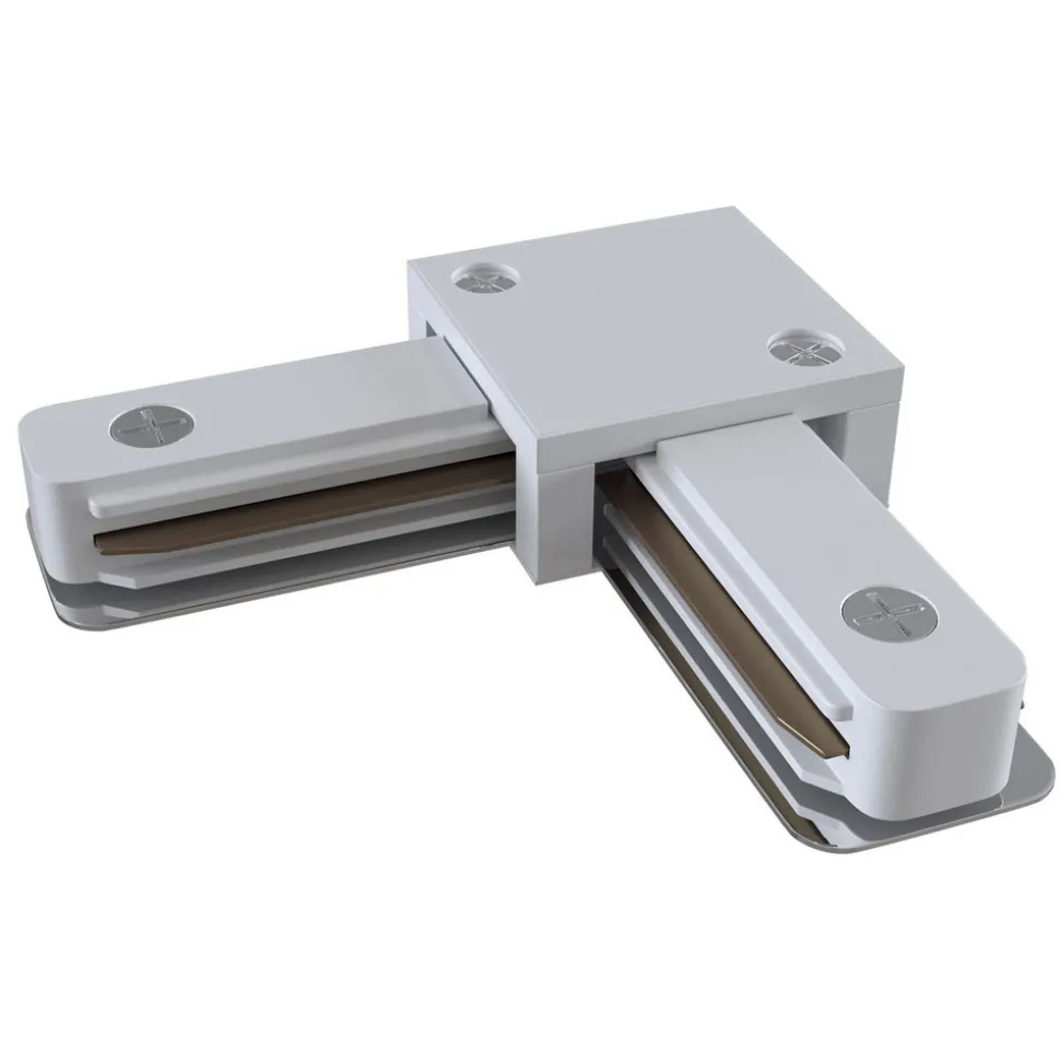 L-koblingsskinne, 1-fase skinne, hvit