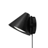 Louis Poulsen Keglen vegglampe dim-til-varm svart