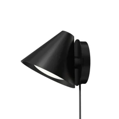 Louis Poulsen Keglen vegglampe dim-til-varm svart