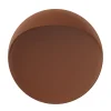 Louis Poulsen LED-vegglampe Flindt, corten, 2700 K, Ø 20 cm