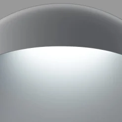 Louis Poulsen LED-vegglampe Flindt, aluminium, 2700 K, Ø 20 cm