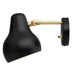 Louis Poulsen VL38 – LED-designvegglampe, svart