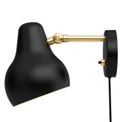 Louis Poulsen VL38 – LED-designvegglampe, svart