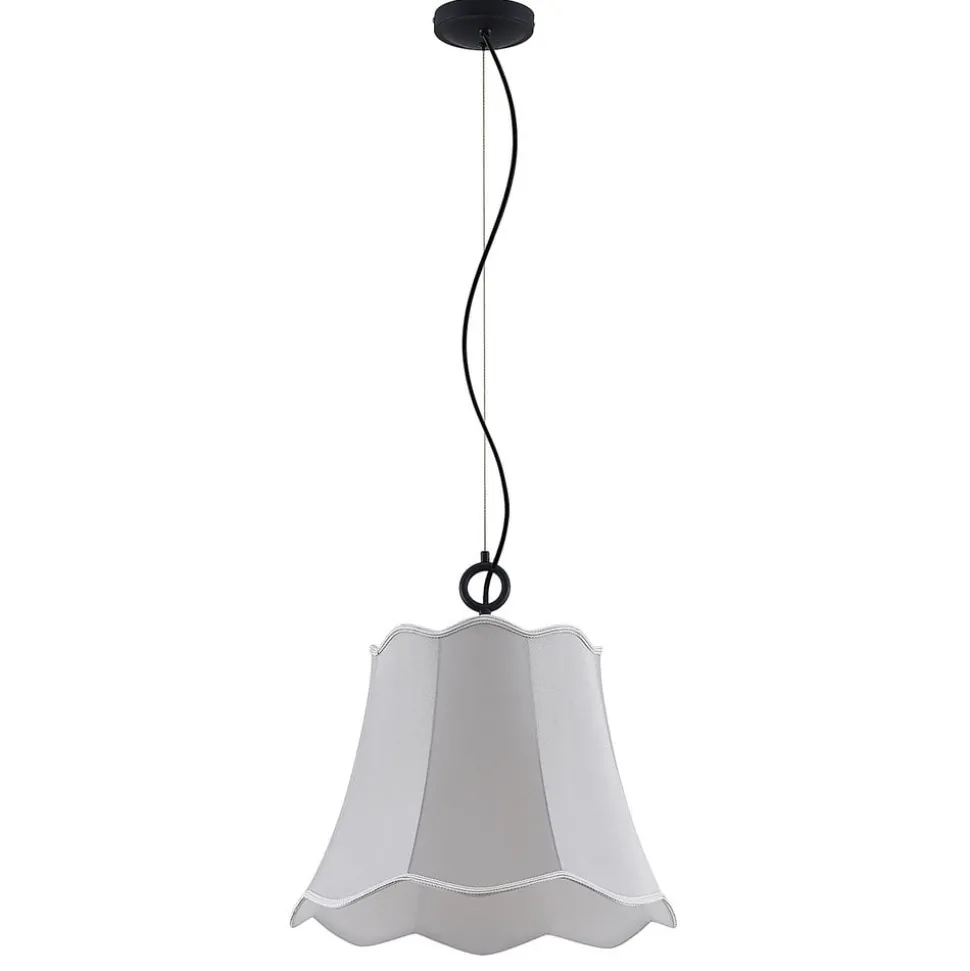 Lucande Binta hengelampe, 1 lyskilde, sølvgrå