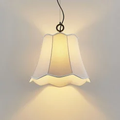 Lucande Binta hengelampe, 1 lyskilde, sølvgrå