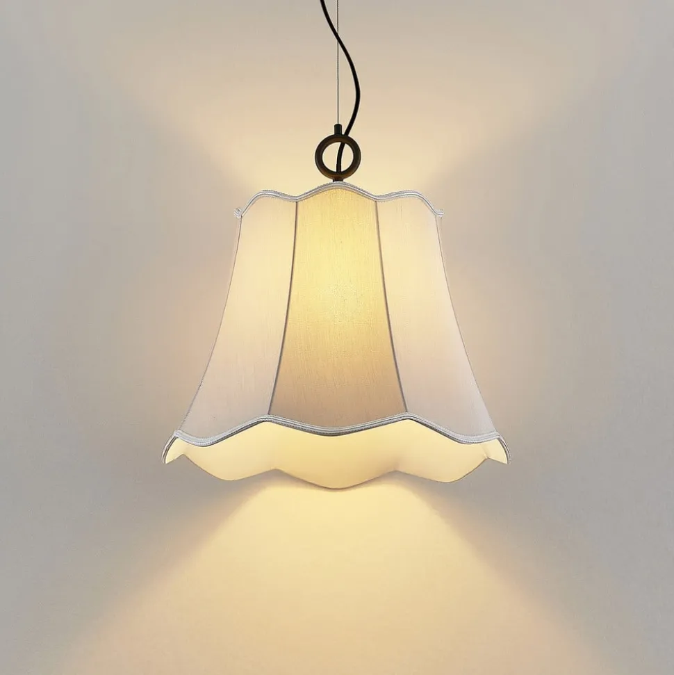 Lucande Binta hengelampe, 1 lyskilde, sølvgrå