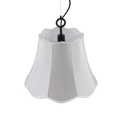 Lucande Binta hengelampe, 1 lyskilde, sølvgrå