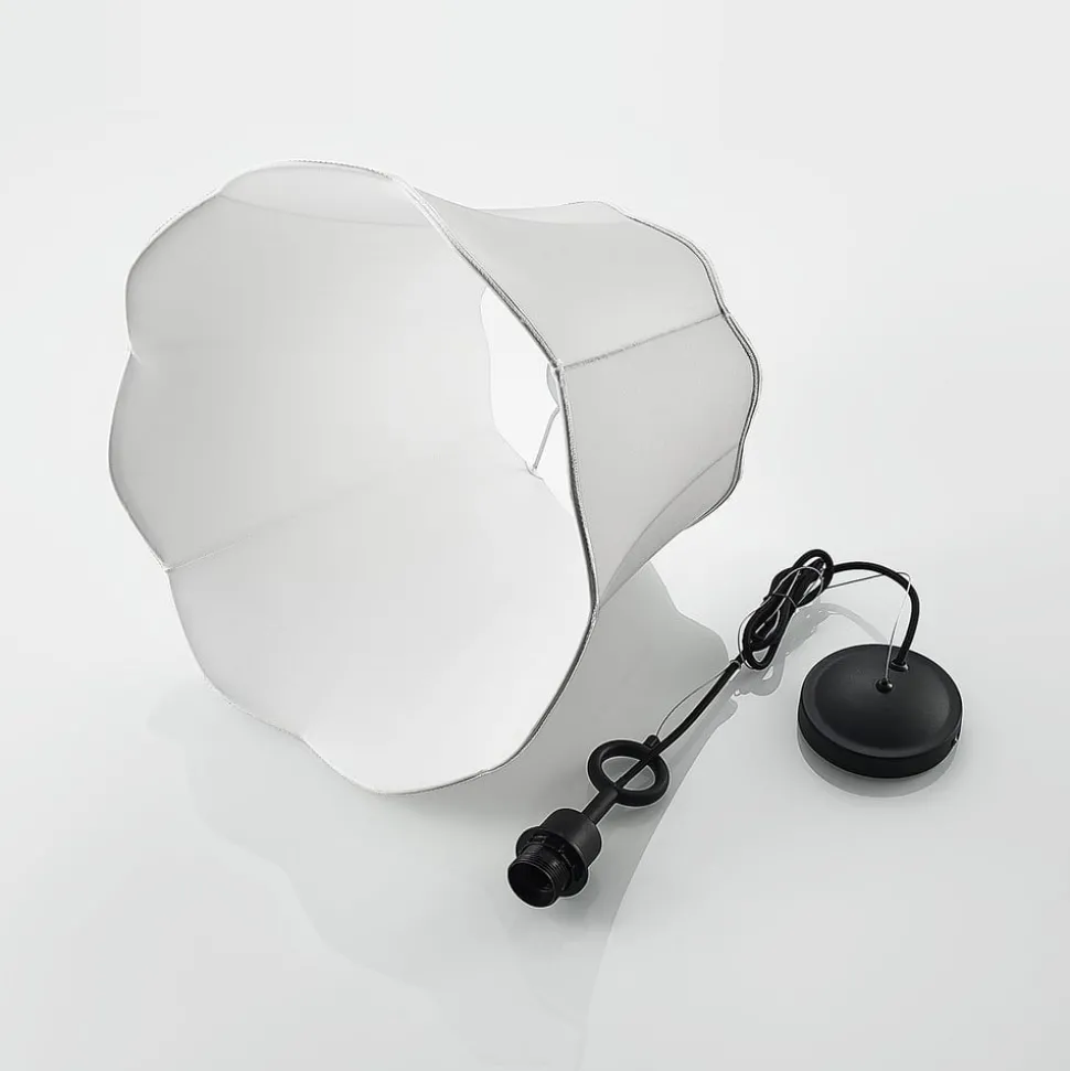 Lucande Binta hengelampe, 1 lyskilde, sølvgrå