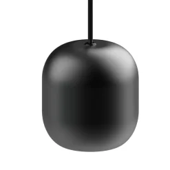 Lucande hengelampe Narion, lineær, svart/brun/grønn, 7-lys