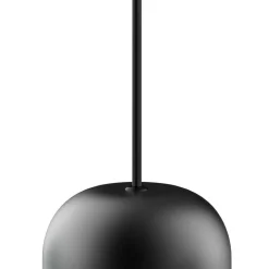 Lucande hengelampe Narion, lineær, svart/brun/grønn, 7-lys