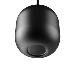 Lucande hengelampe Narion, lineær, svart/brun/grønn, 7-lys