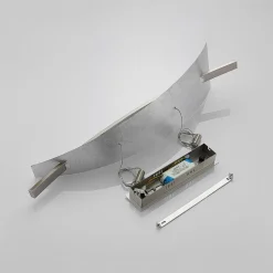 Lucande LED-hengelampe Marija, 91 cm, sølv, dimbar