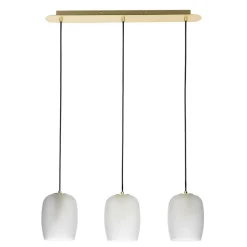 Lucande Taylan hengelampe 3 lyskilder langstrakt