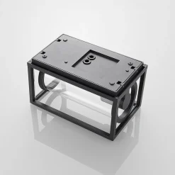 Lucande utendørs vegglampe Brienne, 30 cm, antrasitt, metall