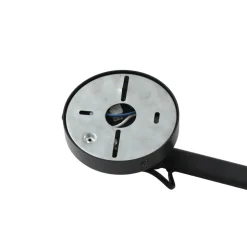 Lucande vegglampe Silka, svart, metall, 9,5 cm høy