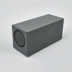 Lucande vegglampe Xava, opp/ned, antrasitt, 2 lyskilder, GU10