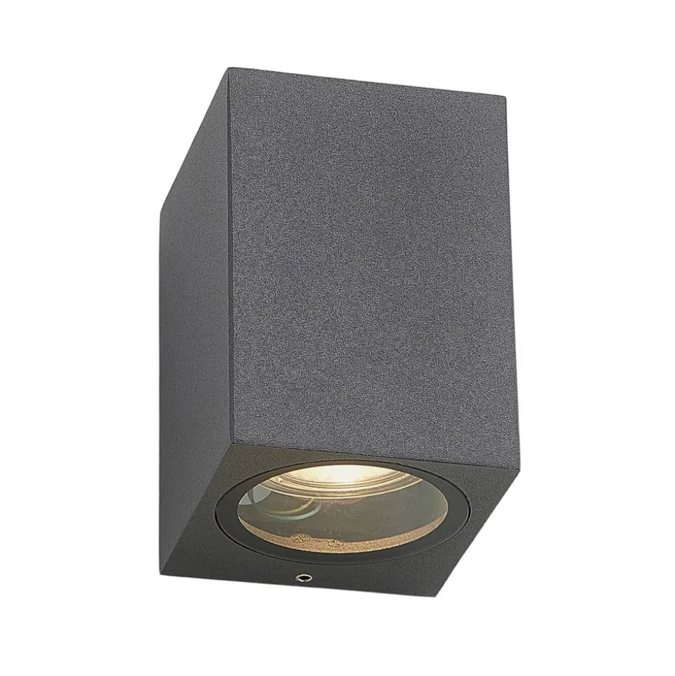 Lucande veggspot Lavina, 10 cm, antrasitt, GU10, 1 lyskilde.
