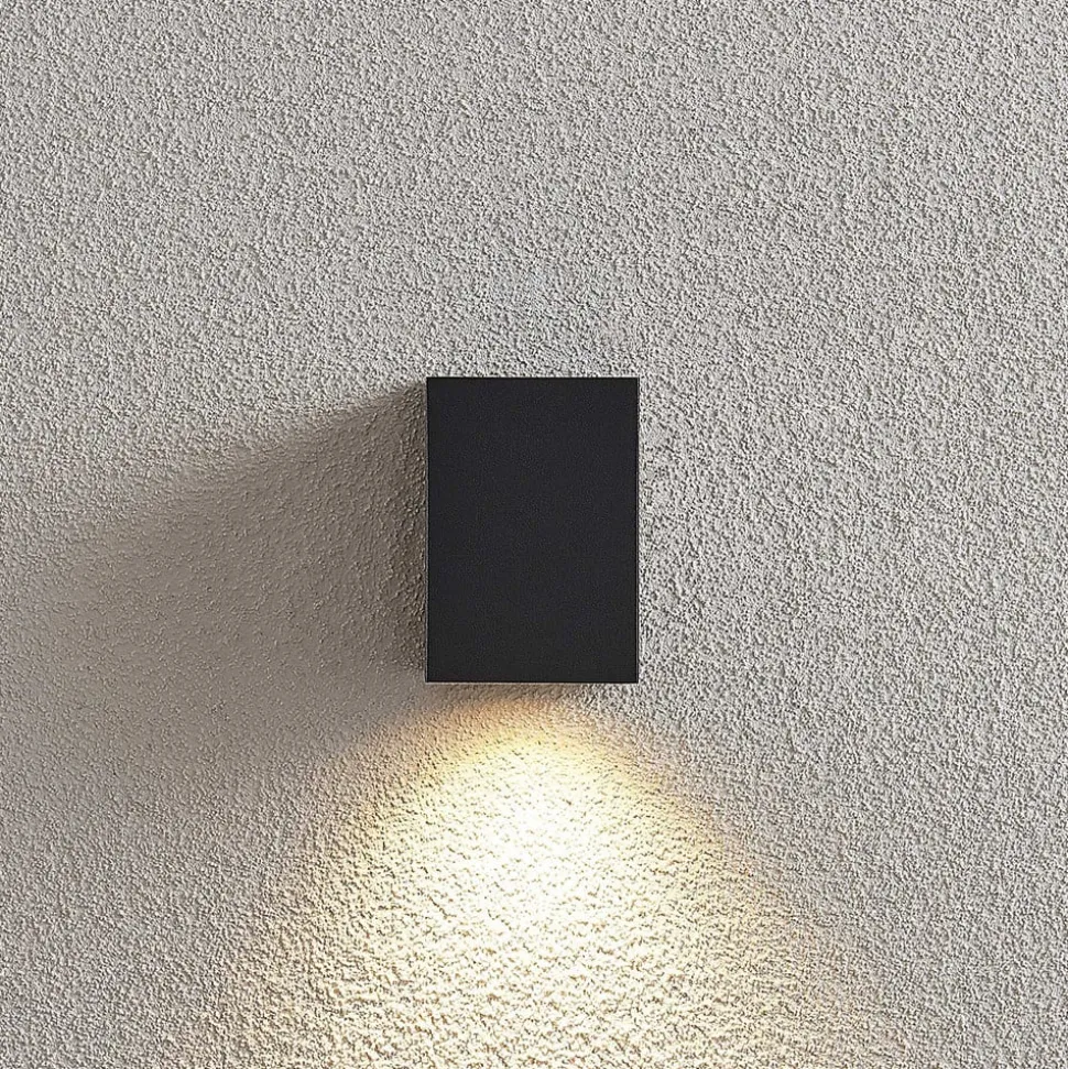 Lucande veggspot Lavina, 10 cm, antrasitt, GU10, 1 lyskilde.