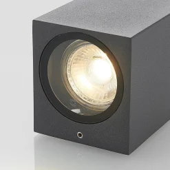 Lucande veggspot Lavina, 10 cm, antrasitt, GU10, 1 lyskilde.