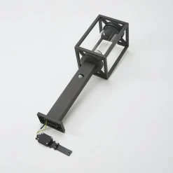 Lucande veilampe Ferda, 60 cm, sensor, antrasitt, IP44