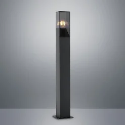 Lucande veilampe Fiola, 80 cm, antrasitt, IP54